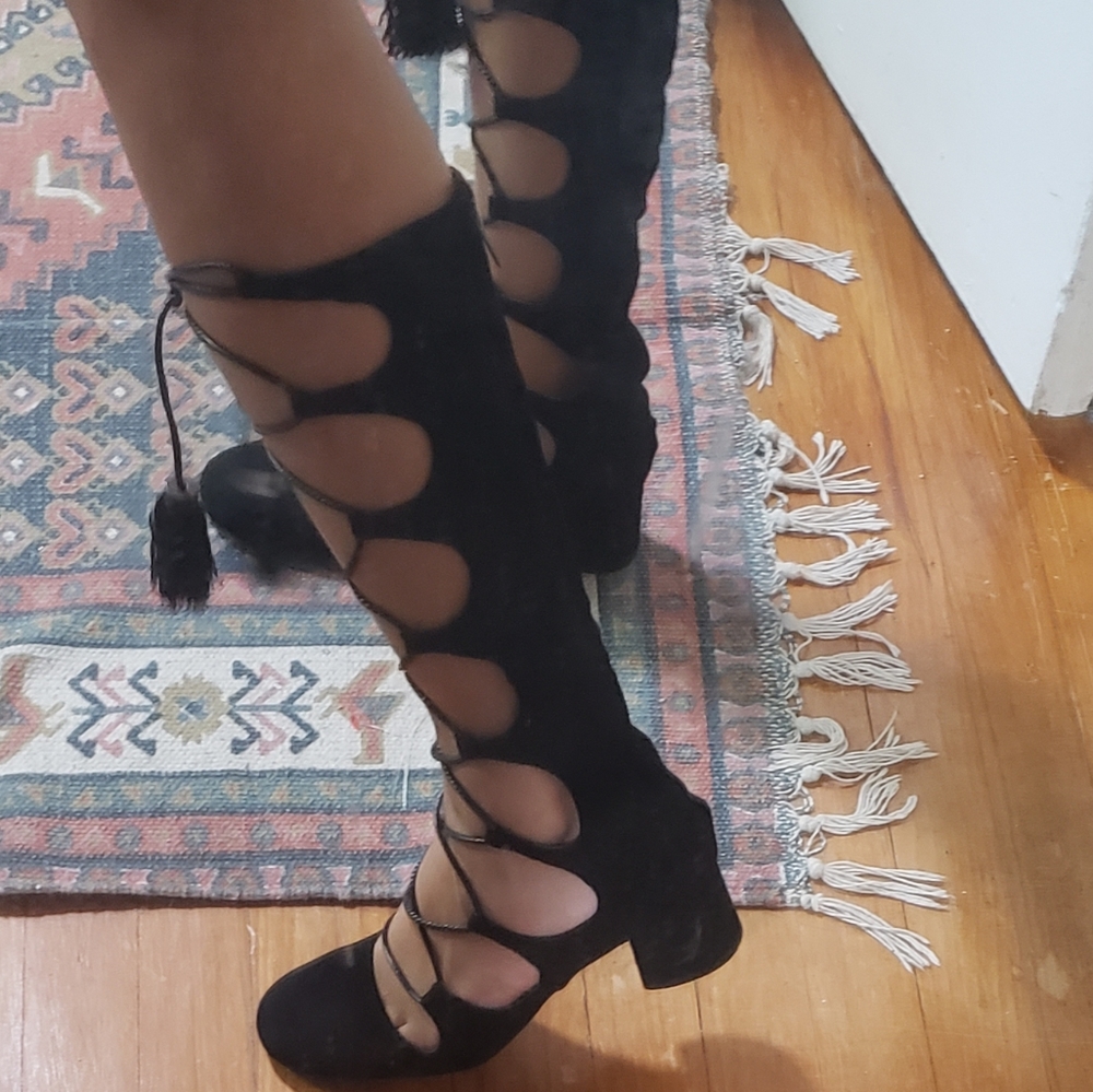 Zara lace up shoes